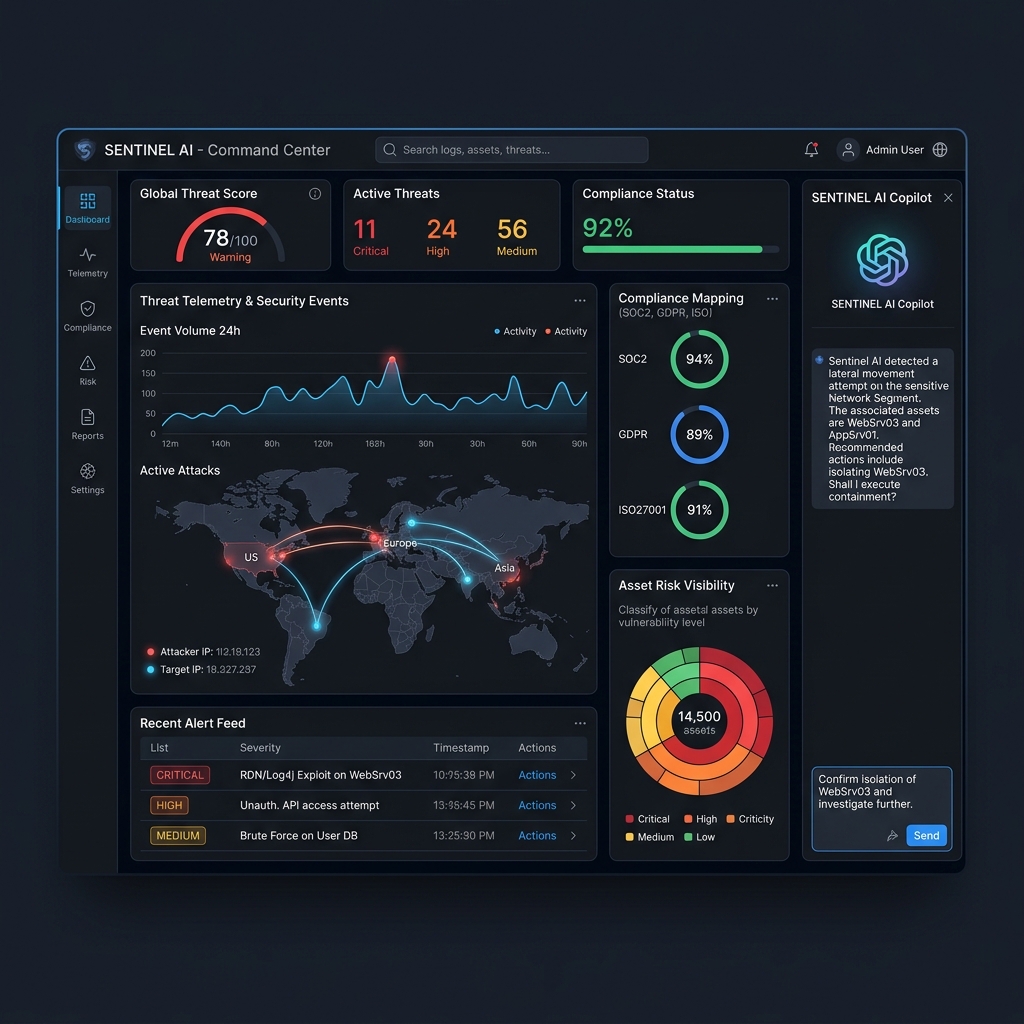 AI Command Center Dashboard